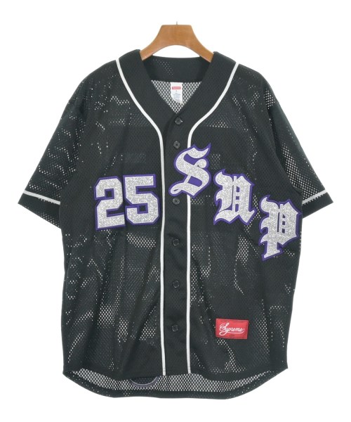 Supreme(シュプリーム)カジュアルシャツ 黒 サイズ:S/2200639902074