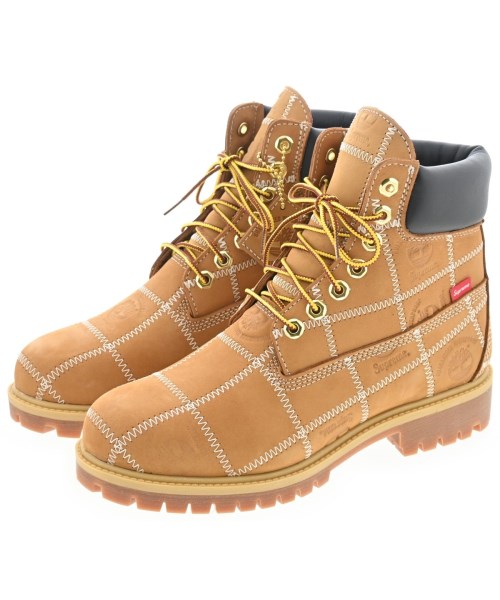 Supreme(シュプリーム)ブーツ 茶 サイズ:25cm/2200640039233