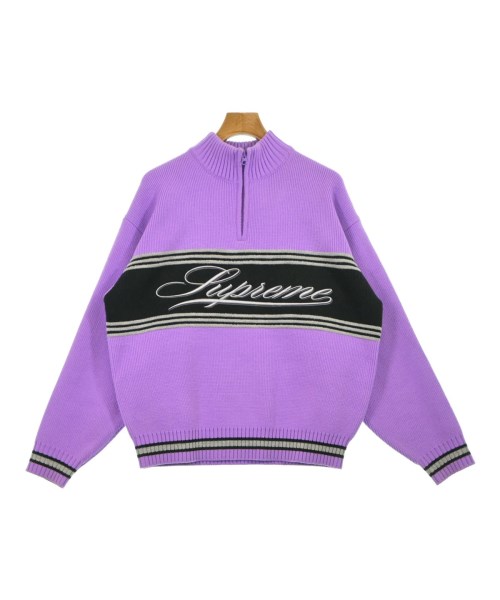 Supreme(シュプリーム)ニット・セーター 紫 サイズ:M/2200640220013