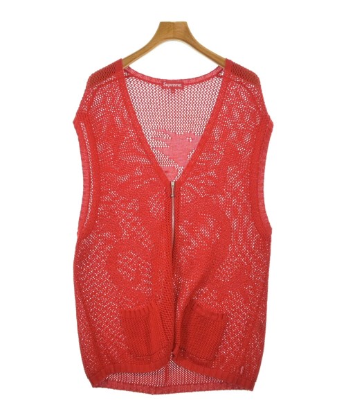 Supreme(シュプリーム)カーディガン 赤 サイズ:M/2200597931055