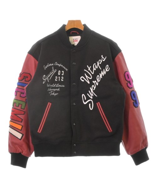 Supreme(シュプリーム)スタジャン 黒 サイズ:M/2200528174025