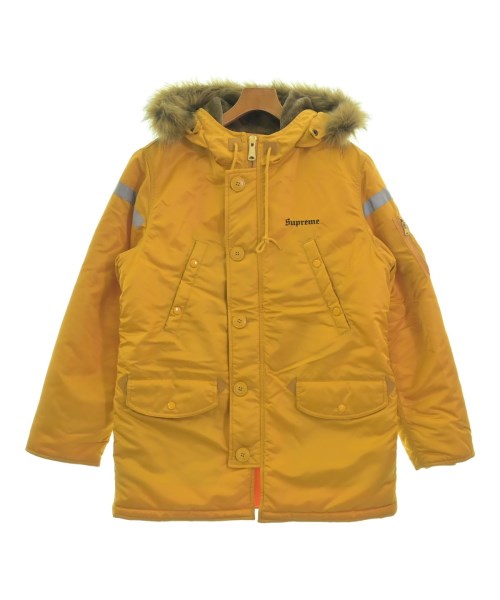 Supreme(シュプリーム)モッズコート 黄 サイズ:S/2200529044020