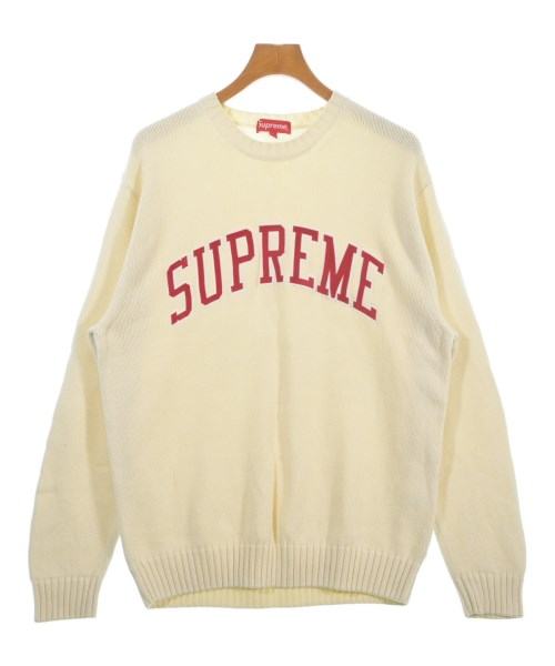 Supreme(シュプリーム)ニット・セーター 白 サイズ:L/2200583402101