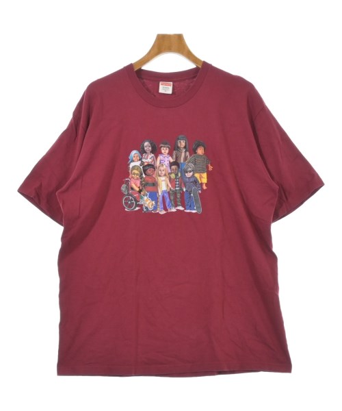 Supreme(シュプリーム)Tシャツ・カットソー 赤 サイズ:XL/2200616743232