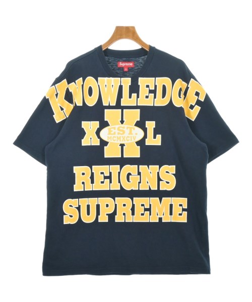 Supreme(シュプリーム)Tシャツ・カットソー 紺 サイズ:XL/2200618525027