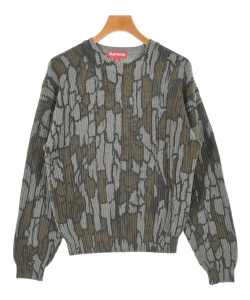 Supreme(シュプリーム)ニット・セーター カーキ サイズ:S/2200619050061