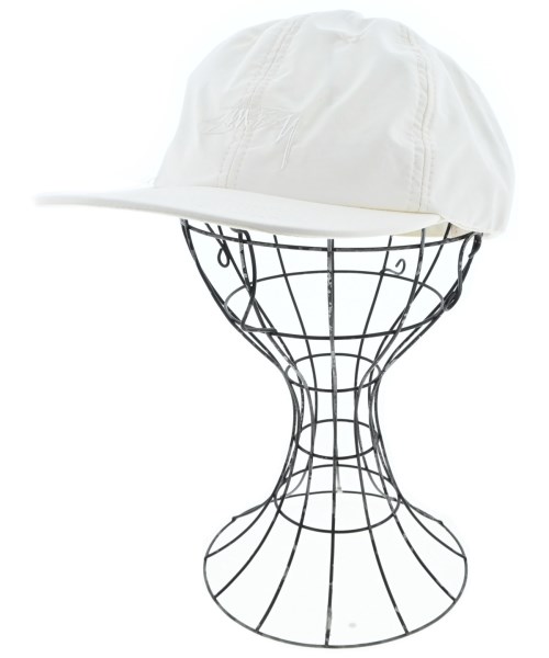 STUSSY(ステューシー)キャップ 白 サイズ:-/2200620467070