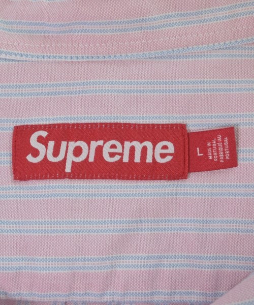 Supreme（シュプリーム）カジュアルシャツ ピンク サイズ:L メンズ/2200603160028