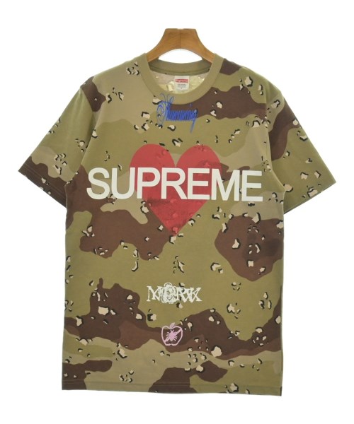 Supreme(シュプリーム)Tシャツ・カットソー ベージュ サイズ:S/2200609370025