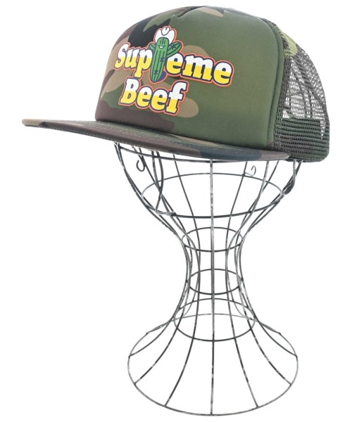 Supreme(シュプリーム)キャップ カーキ サイズ:-/2200673344489