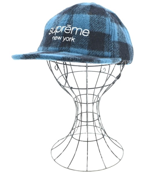 Supreme(シュプリーム)キャップ 青 サイズ:-/2200674321502