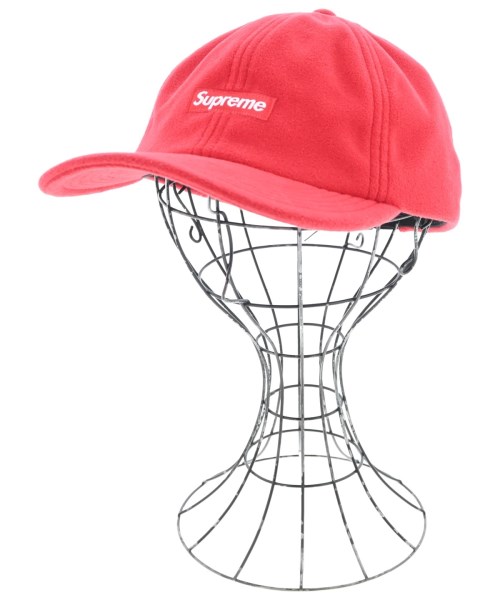 Supreme(シュプリーム)キャップ 赤 サイズ:-/2200674321519