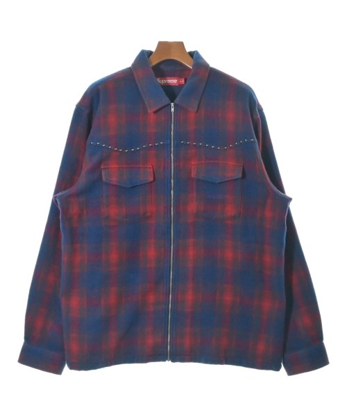 Supreme(シュプリーム)カジュアルシャツ 青 サイズ:XL/2200677800011