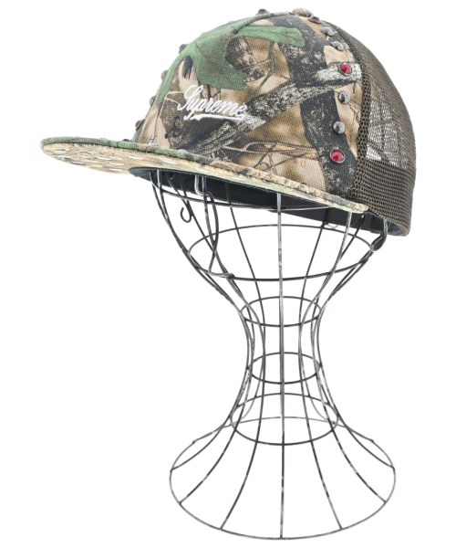 Supreme(シュプリーム)キャップ 茶 サイズ:58cm/2200678568132