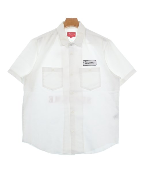 Supreme(シュプリーム)カジュアルシャツ 白 サイズ:M/2200696651045