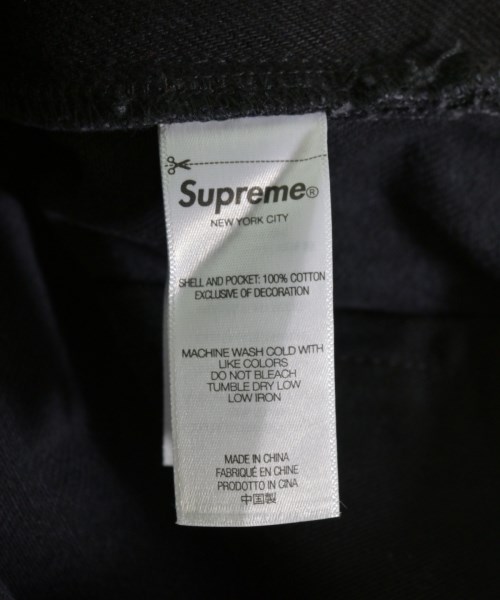 Supreme（シュプリーム）ショートパンツ 黒 サイズ:30(M位) メンズ/2200699376037