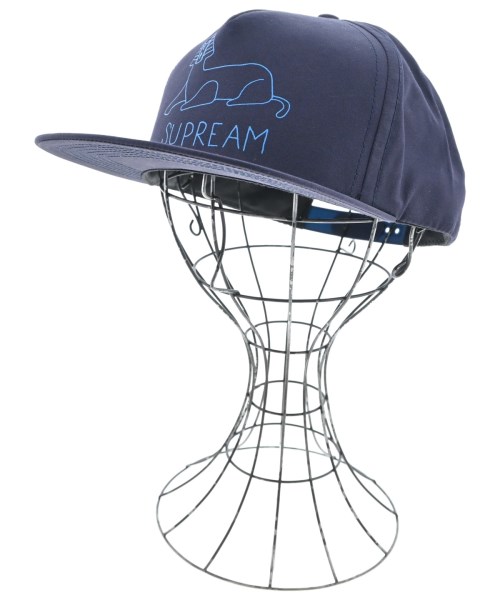 Supreme(シュプリーム)キャップ 紺 サイズ:-/2200695438173