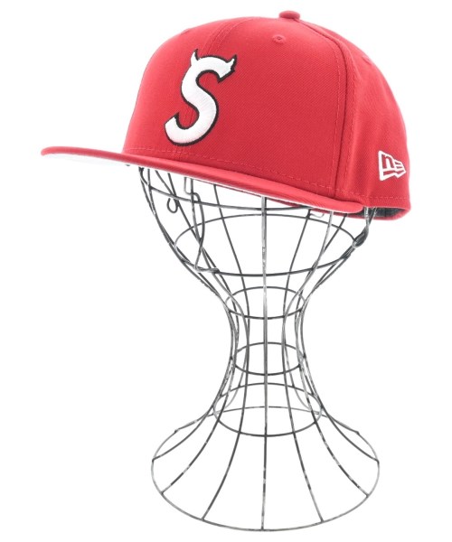 Supreme(シュプリーム)キャップ 赤 サイズ:59.6cm/2200700051052