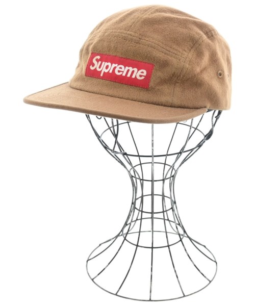 Supreme(シュプリーム)キャップ 茶 サイズ:-/2200701044237