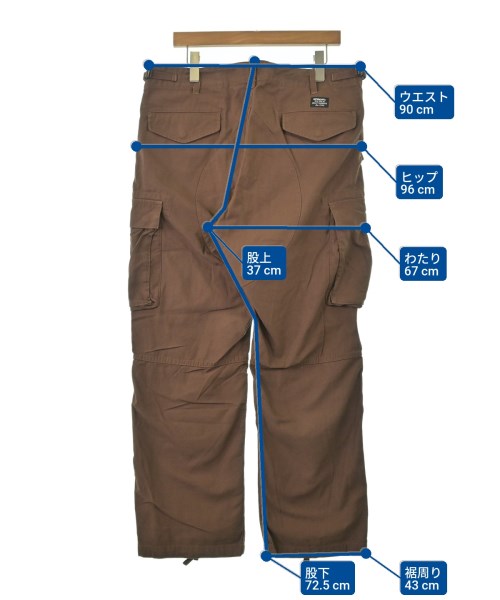 Supreme（シュプリーム）カーゴパンツ 茶 サイズ:34(XL位) メンズ/2200656754175