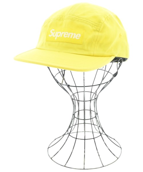 Supreme(シュプリーム)キャップ 黄 サイズ:-/2200656749119
