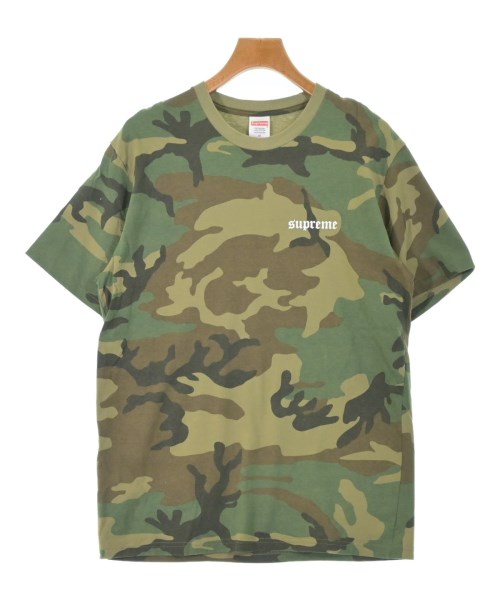 Supreme(シュプリーム)Tシャツ・カットソー カーキ サイズ:M/2200661557136