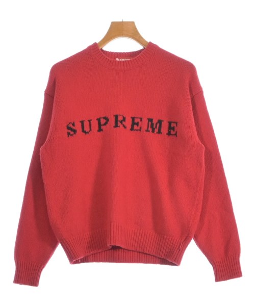 Supreme(シュプリーム)ニット・セーター 赤 サイズ:S/2200645077025