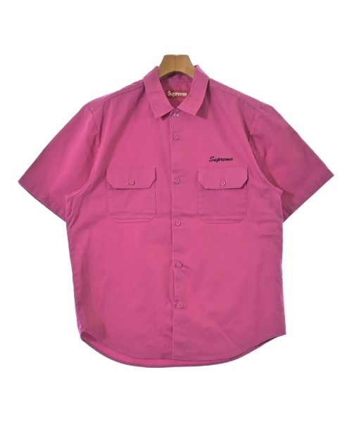 Supreme(シュプリーム)カジュアルシャツ ピンク サイズ:M/2200645424447
