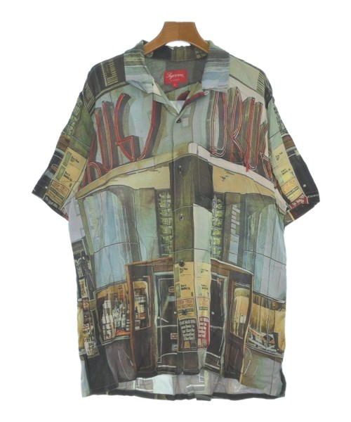 Supreme(シュプリーム)カジュアルシャツ 緑 サイズ:L/2200648539063