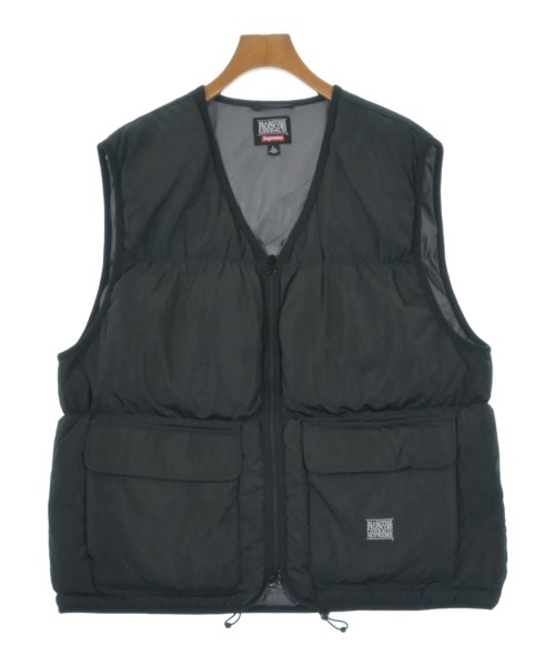 Supreme(シュプリーム)ダウンジャケット/ダウンベスト 黒 サイズ:L/2200649898114