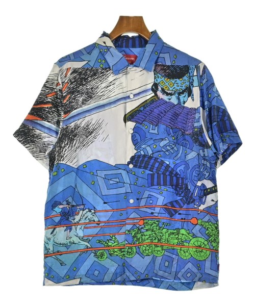 Supreme(シュプリーム)カジュアルシャツ 青 サイズ:M/2200650017030