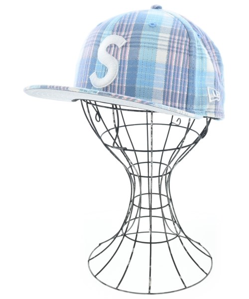 Supreme(シュプリーム)キャップ 青 サイズ:58.7cm/2200652642179