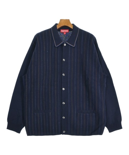 Supreme(シュプリーム)カーディガン 紺 サイズ:L/2200652263060