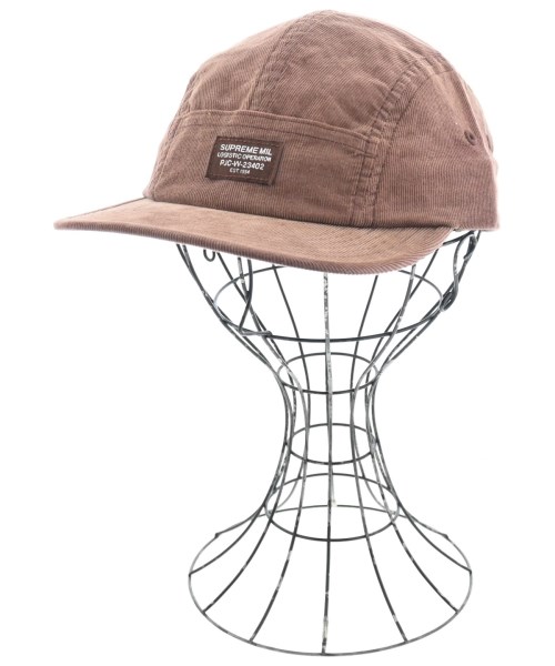 Supreme(シュプリーム)キャップ 茶 サイズ:-/2200703125040
