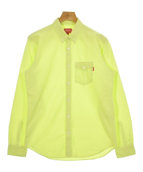 Supreme(シュプリーム)カジュアルシャツ 黄 サイズ:M/2200663392018