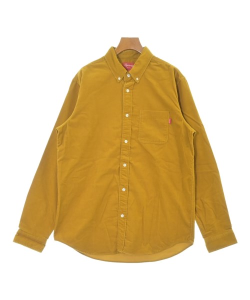Supreme(シュプリーム)カジュアルシャツ 黄 サイズ:L/2200663615056
