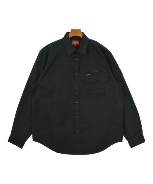 Supreme(シュプリーム)カジュアルシャツ 黒 サイズ:L/2200659820037