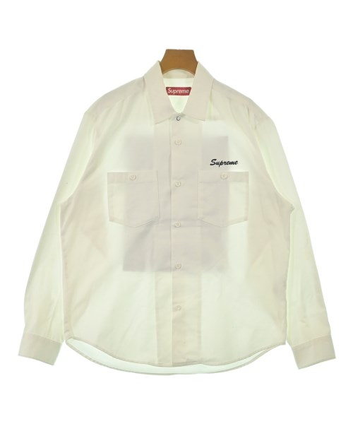 Supreme(シュプリーム)カジュアルシャツ 白 サイズ:S/2200664801069