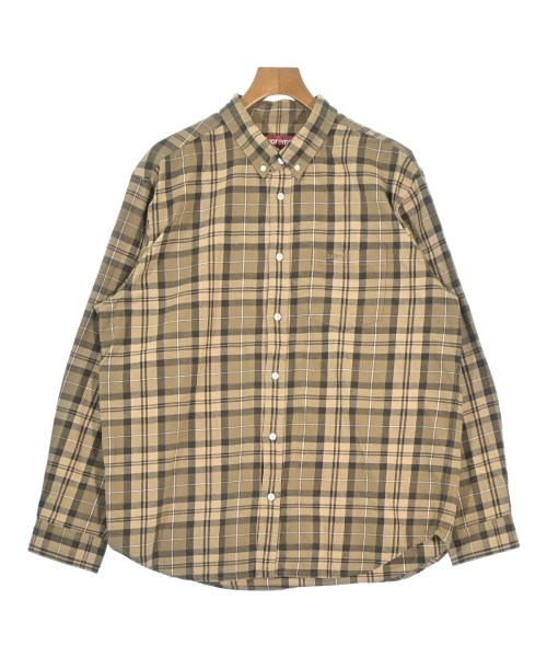 Supreme(シュプリーム)カジュアルシャツ ベージュ サイズ:L/2200664967017