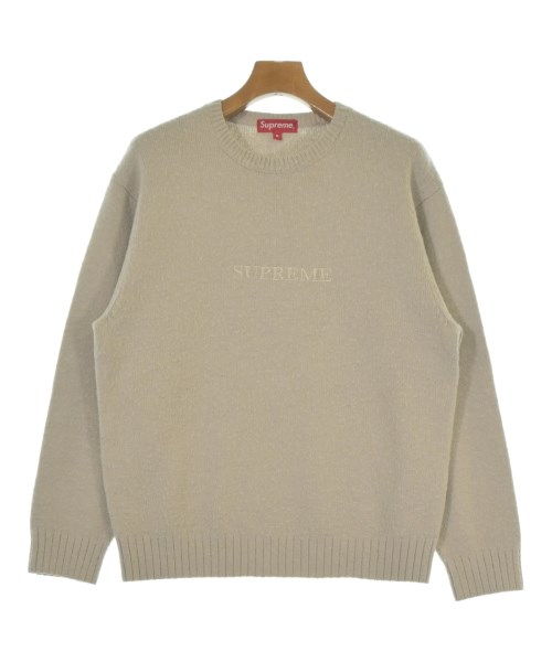Supreme(シュプリーム)ニット・セーター ベージュ サイズ:M/2200666398031