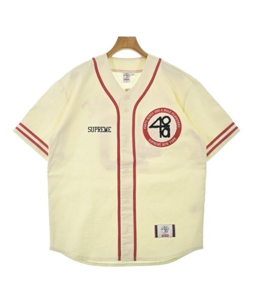 Supreme(シュプリーム)カジュアルシャツ 白 サイズ:M/2200667703025