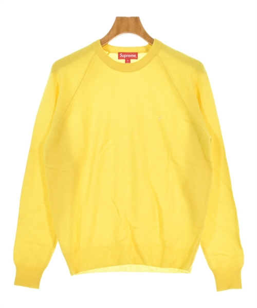 Supreme(シュプリーム)ニット・セーター 黄 サイズ:S/2200640898267