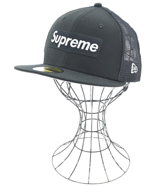 Supreme(シュプリーム)キャップ 黒 サイズ:58.7cm/2200682435024
