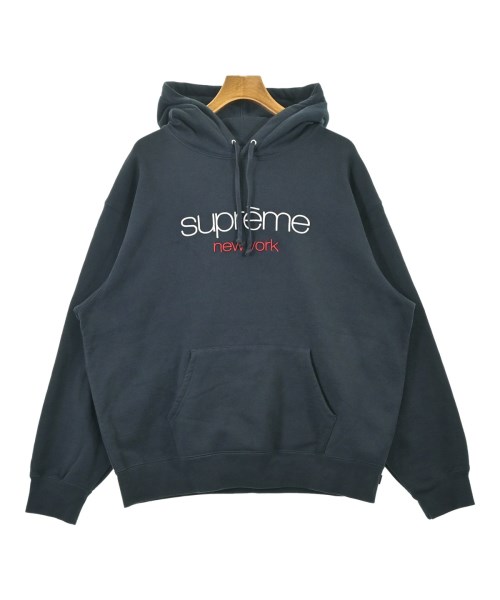 Supreme(シュプリーム)パーカー 紺 サイズ:L/2200684105024