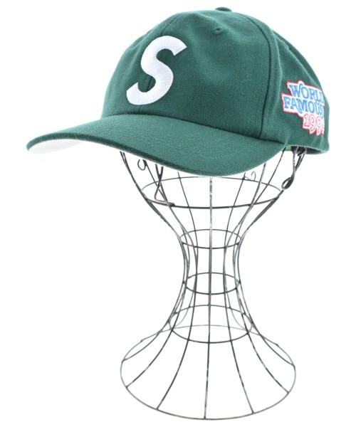Supreme(シュプリーム)キャップ 緑 サイズ:-/2200684657011