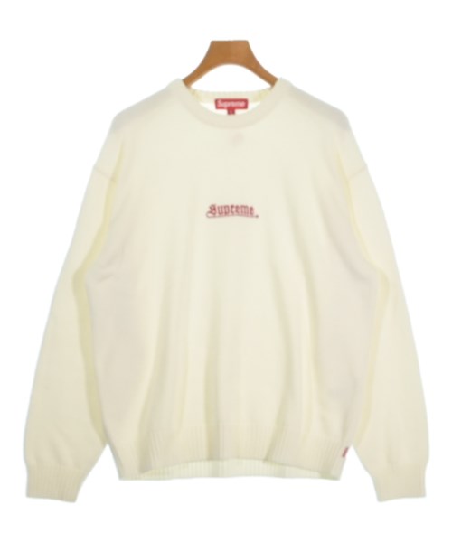 Supreme(シュプリーム)ニット・セーター 白 サイズ:M/2200677647098