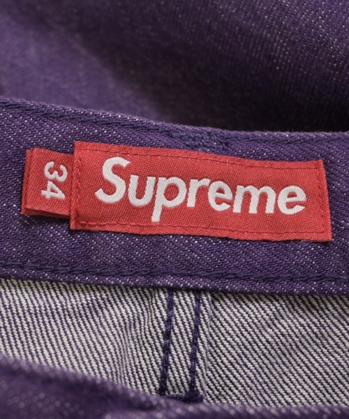 Supreme（シュプリーム）ショートパンツ 紫 サイズ:34(XL位) メンズ/2200693325017