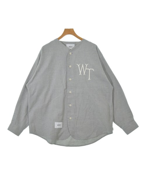 WTAPS(ダブルタップス)カジュアルシャツ グレー サイズ:03(L位)/2200550916020