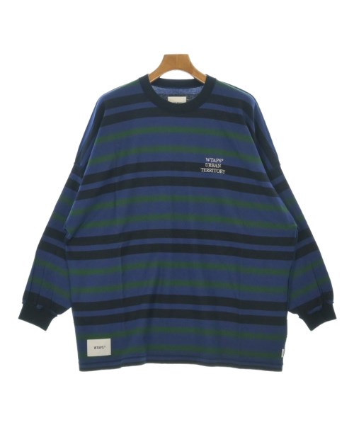 WTAPS(ダブルタップス)Tシャツ・カットソー 紺 サイズ:3(L位)/2200677679525