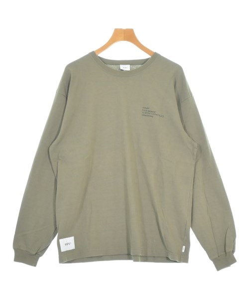 WTAPS(ダブルタップス)Tシャツ・カットソー カーキ サイズ:L/2200700875023